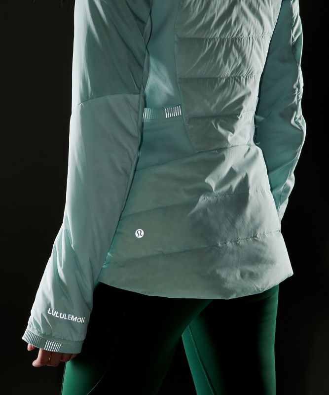 Chamarras Lululemon Down for It All Mujer Verde Menta | 52619-VIKU