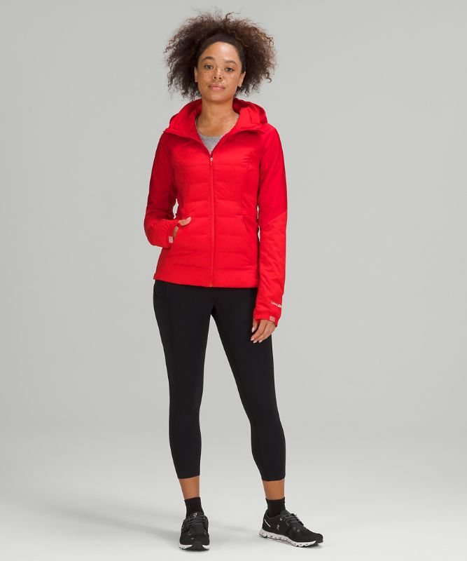 Chamarras Lululemon Down for It All Mujer Rojos | 05213-NVKS