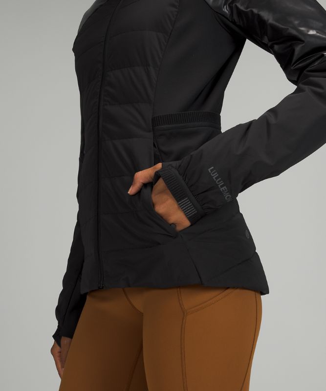 Chamarras Lululemon Down for It All Shine Mujer Negros | 23901-DUYE