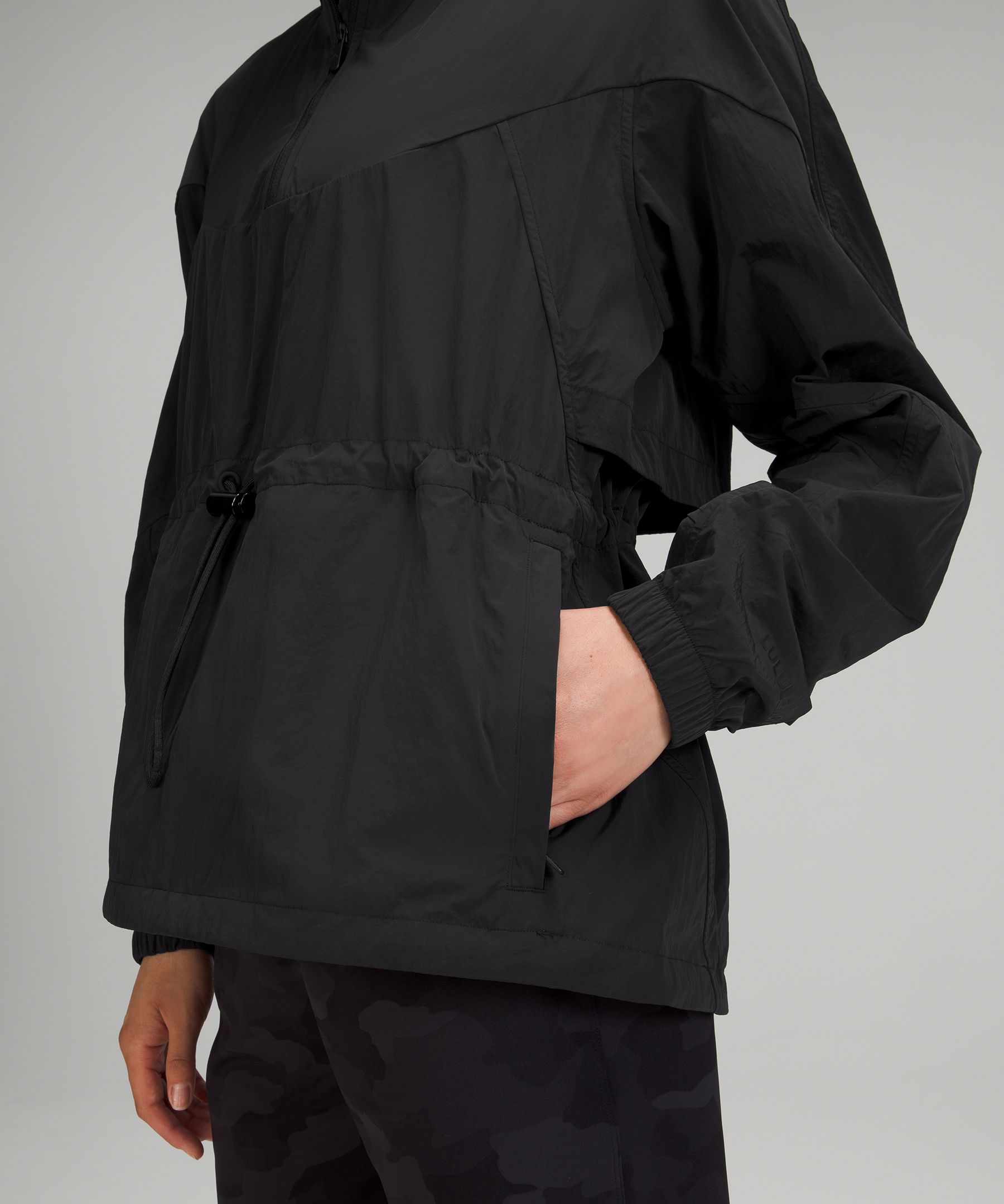 Chamarras Lululemon Evergreen Anorak Mujer Negros | 29831-YAMU