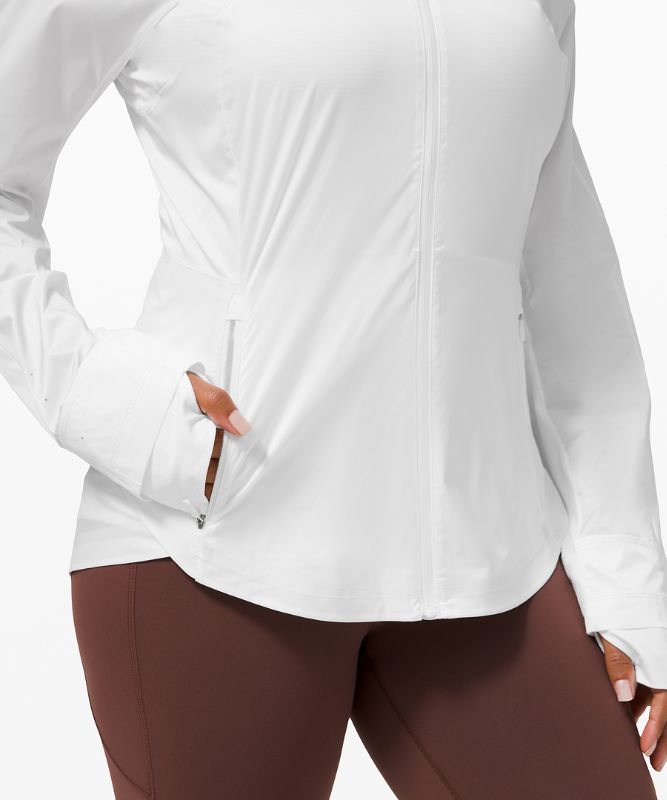 Chamarras Lululemon Goal Smasher Mujer Blancos | 43182-VKIR