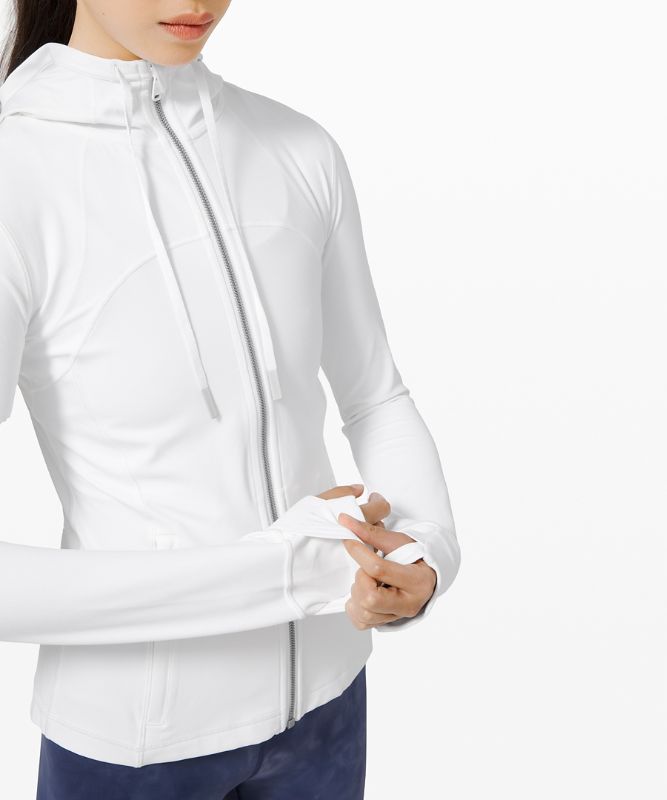 Chamarras Lululemon Hooded Define Nulu Mujer Blancos | 81940-EQBN