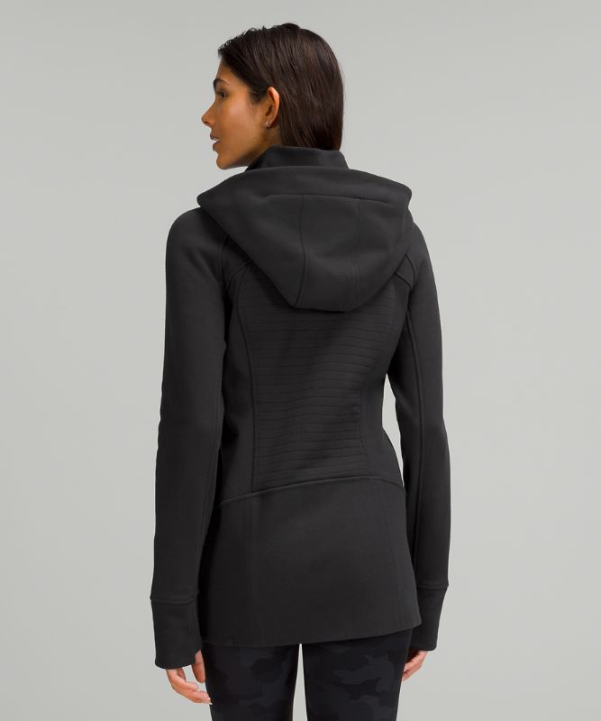 Chamarras Lululemon Hooded Radiant Mujer Negros | 65271-WTDN