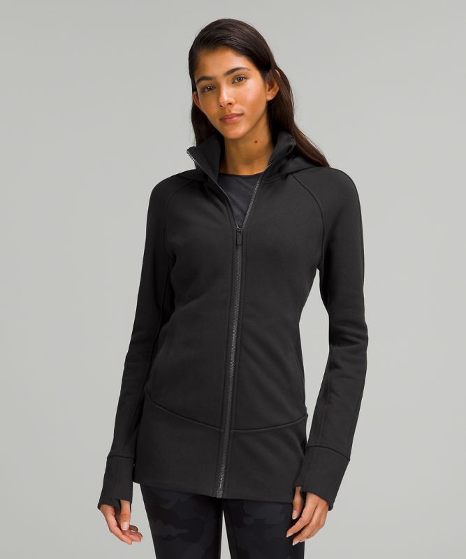 Chamarras Lululemon Hooded Radiant Mujer Negros | 65271-WTDN