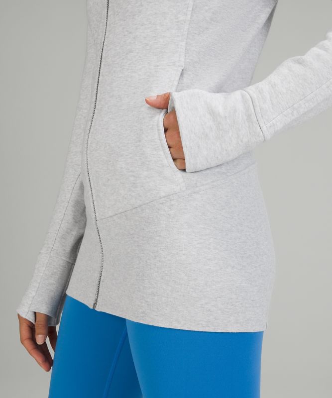 Chamarras Lululemon Hooded Radiant Mujer Grises Claro | 90475-EZWG