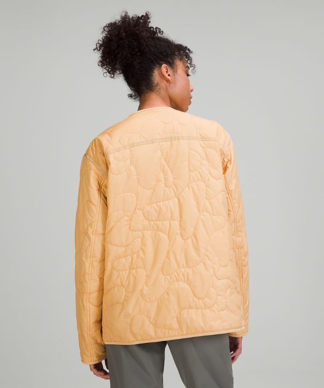 Chamarras Lululemon Insulated Quilted Mujer Marrom | 42103-IGMU