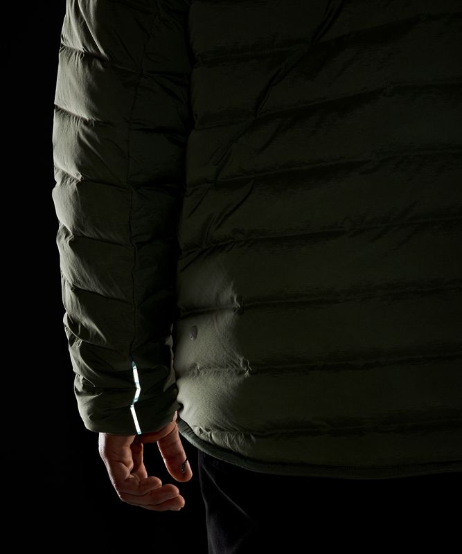 Chamarras Lululemon Navigation Stretch Down Anorak Hombre Verde Oliva | 96710-TSLQ