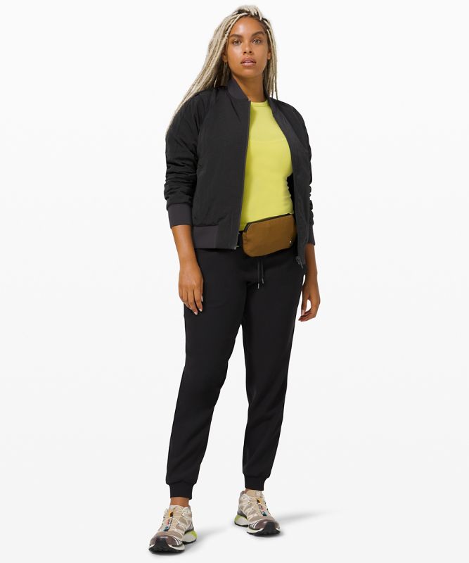 Chamarras Lululemon Non-Stop Bomber Mujer Negros | 94307-OLFX