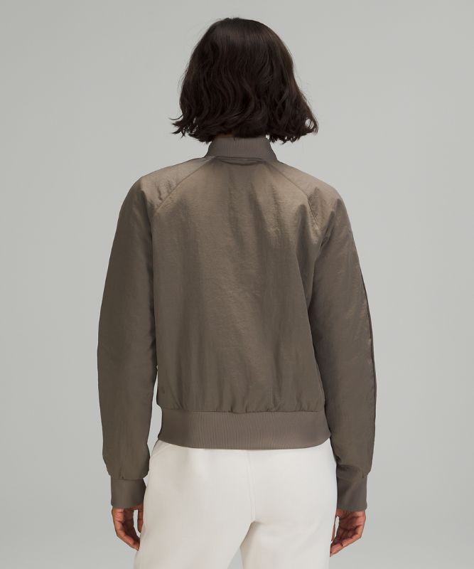 Chamarras Lululemon Non-Stop Bomber Mujer Rover | 16704-PCJU