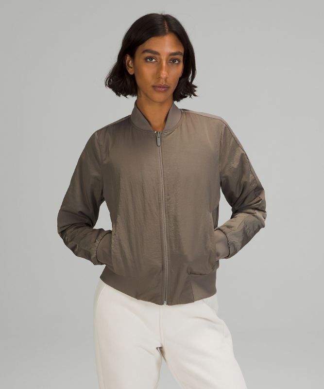 Chamarras Lululemon Non-Stop Bomber Mujer Rover | 16704-PCJU