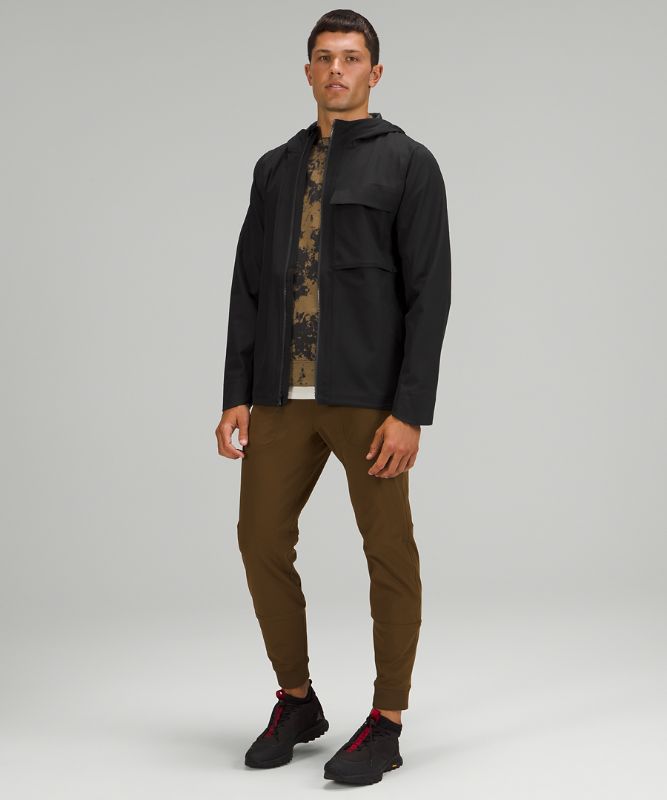 Chamarras Lululemon Outpour StretchSeal Hombre Negros | 56401-RESK