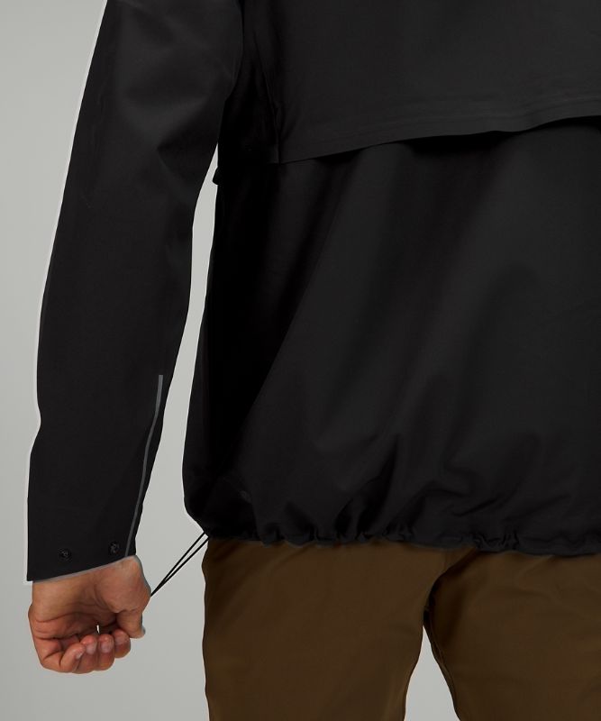 Chamarras Lululemon Outpour StretchSeal Hombre Negros | 56401-RESK