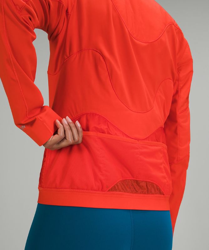 Chamarras Lululemon Polar Pace Run Mujer Rojos | 91403-JFBH