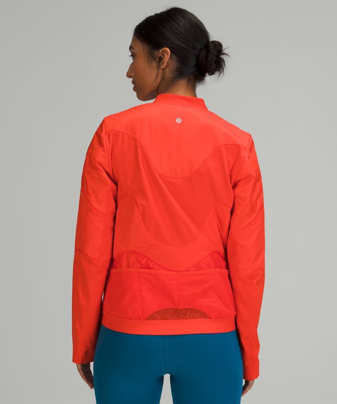 Chamarras Lululemon Polar Pace Run Mujer Rojos | 91403-JFBH