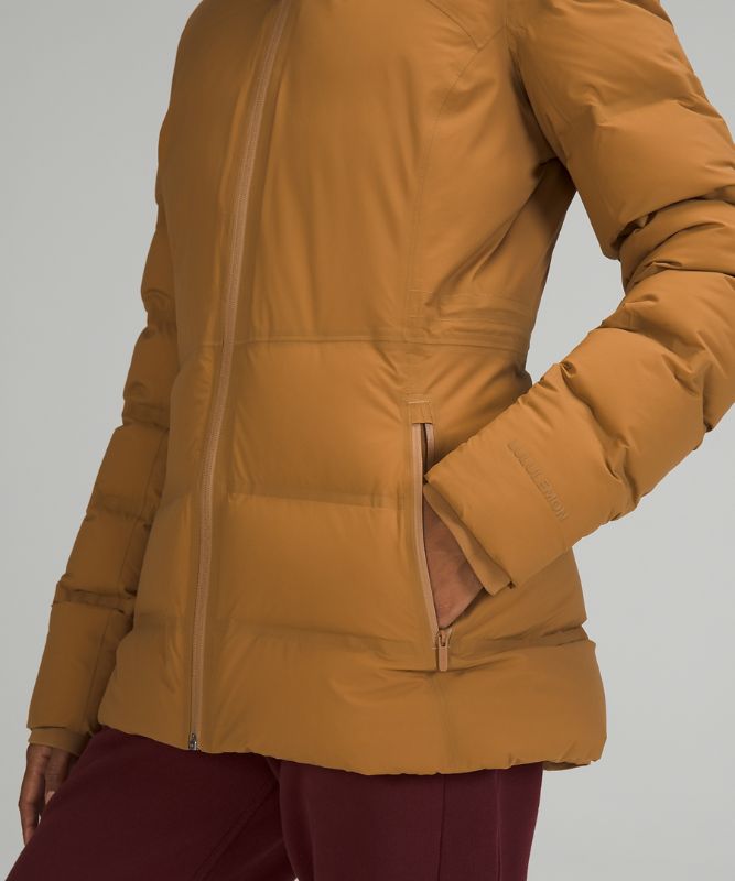 Chamarras Lululemon Sleet Street Mujer Beige | 80597-UVPK