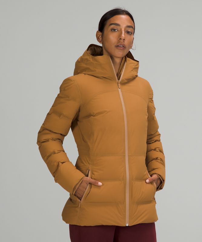 Chamarras Lululemon Sleet Street Mujer Beige | 80597-UVPK