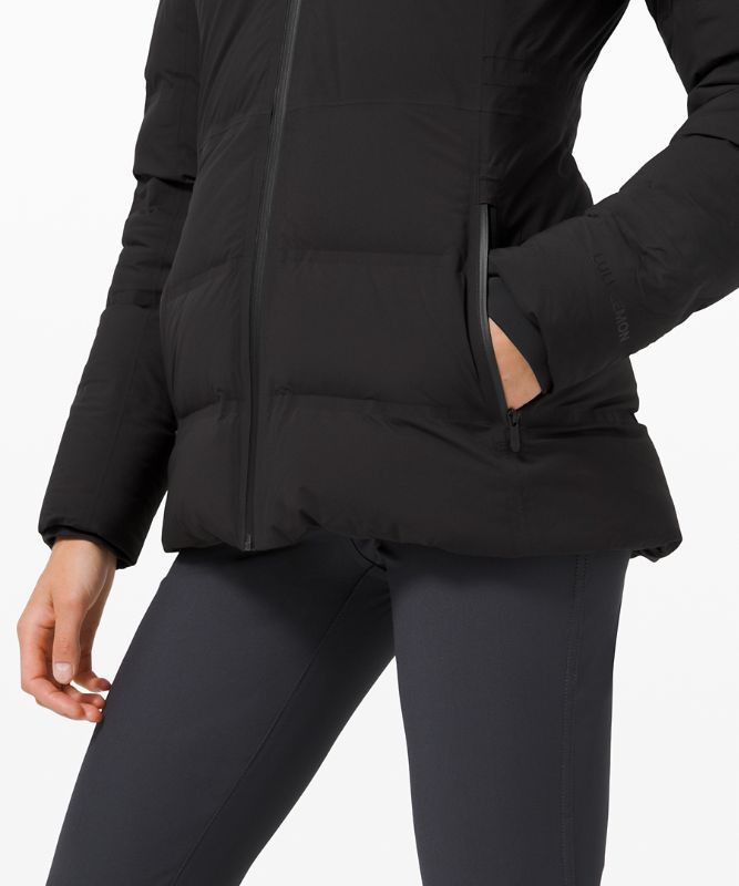 Chamarras Lululemon Sleet Street Mujer Negros | 02481-PNBE