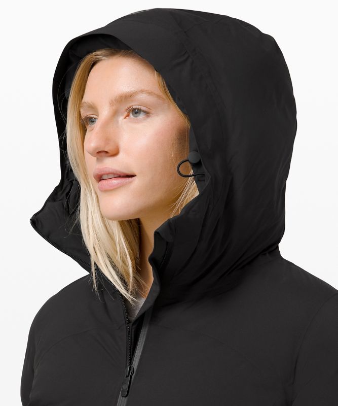 Chamarras Lululemon Sleet Street Mujer Negros | 02481-PNBE