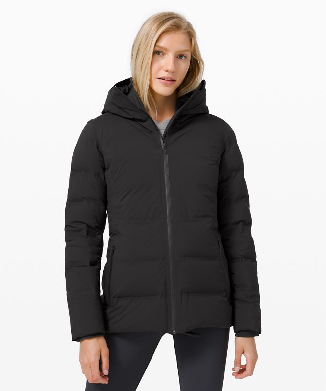 Chamarras Lululemon Sleet Street Mujer Negros | 02481-PNBE