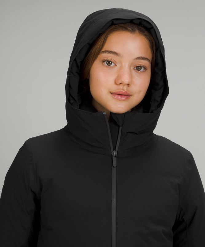 Chamarras Lululemon Slush Hour Hooded Mujer Negros | 30951-SZTM