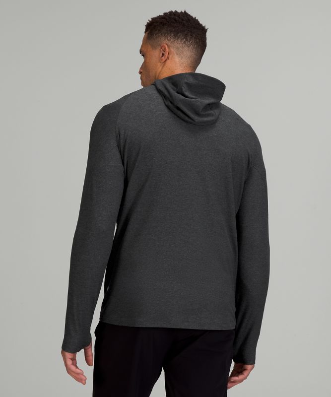 Chamarras Lululemon Surge Warm Full Zip Hombre Grises Oscuro Negros | 75819-SUJB