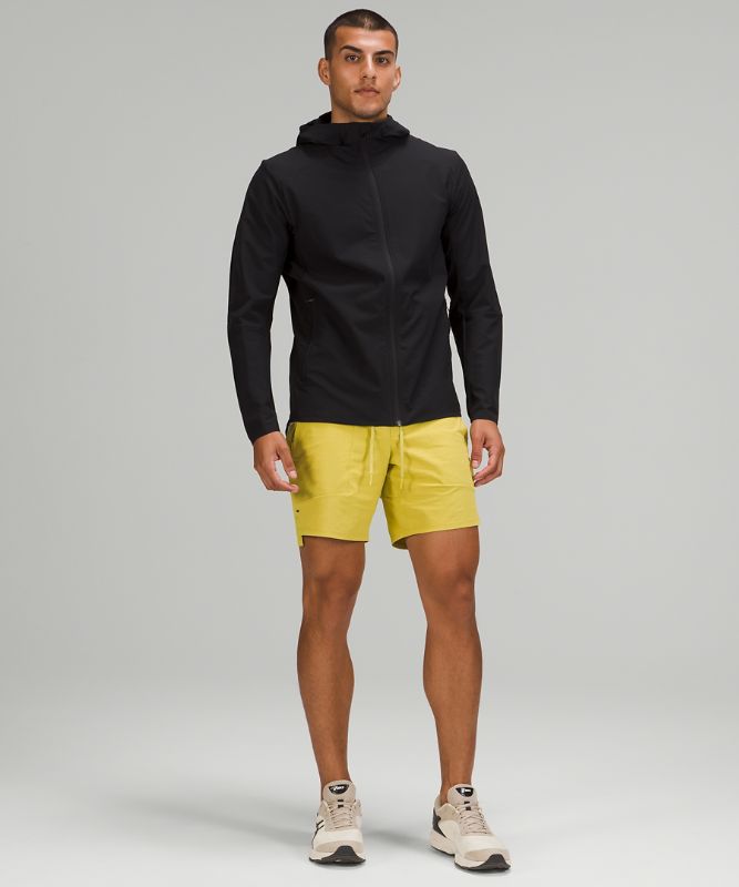 Chamarras Lululemon Warp Light Packable Hombre Negros | 53096-ICNV