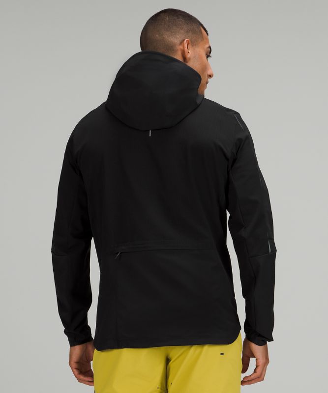 Chamarras Lululemon Warp Light Packable Hombre Negros | 53096-ICNV