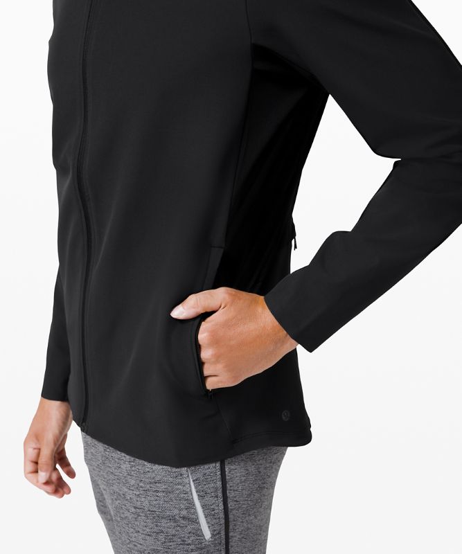 Chamarras Lululemon Warp Lite Packable Hombre Negros | 76401-KBER