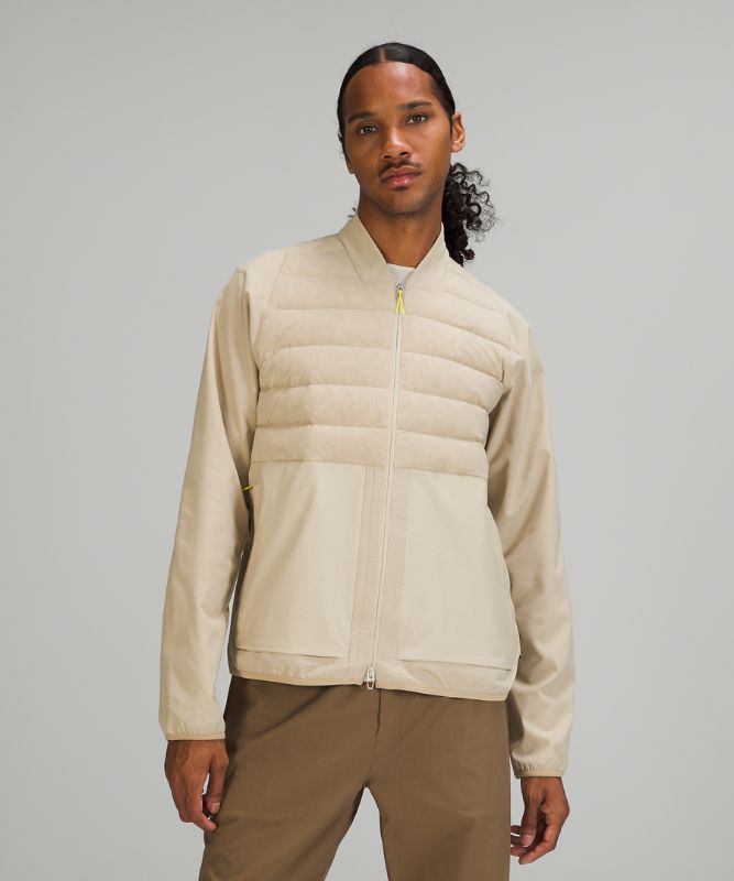 Chamarras Lululemon lululemon lab Hybrid Track Hombre Trench | 36409-LNES