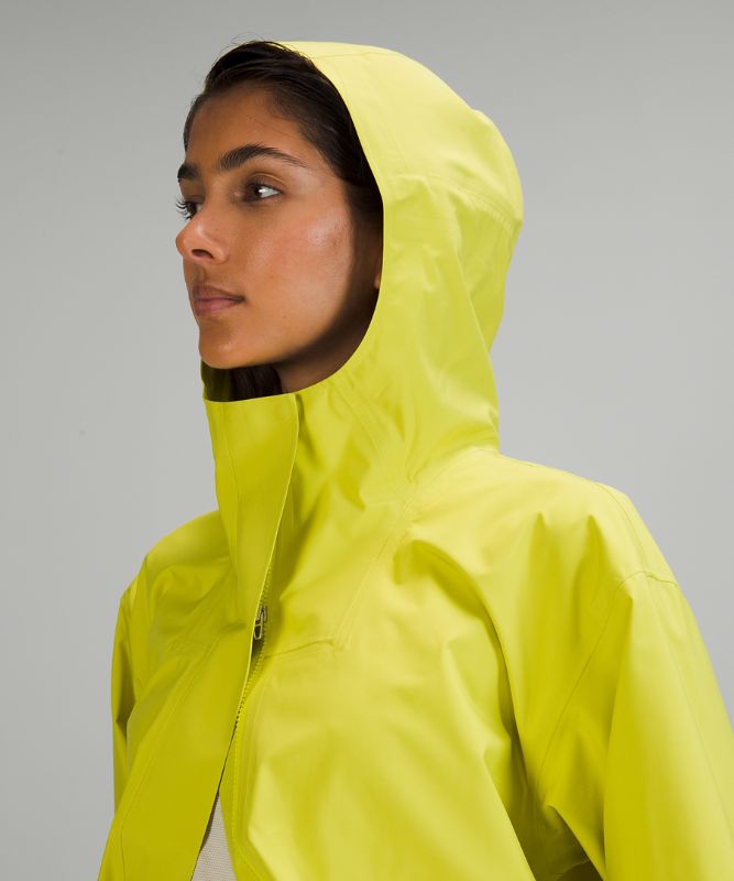 Chamarras Lululemon lululemon lab Waterproof Shell Mujer Amarillos | 74298-BVPZ