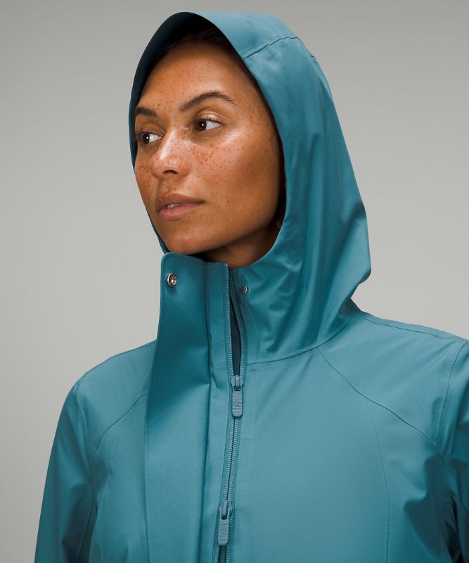 Chaquetas De Lluvia Lululemon Rebel Mujer Azules | 28149-UAYX