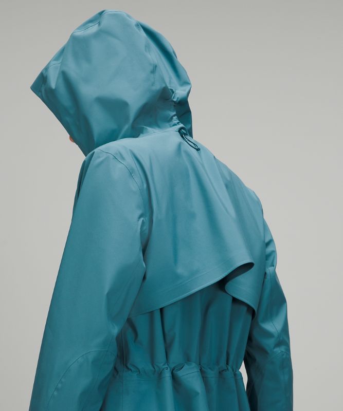 Chaquetas De Lluvia Lululemon Rebel Mujer Azules | 28149-UAYX