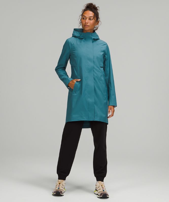 Chaquetas De Lluvia Lululemon Rebel Mujer Azules | 28149-UAYX