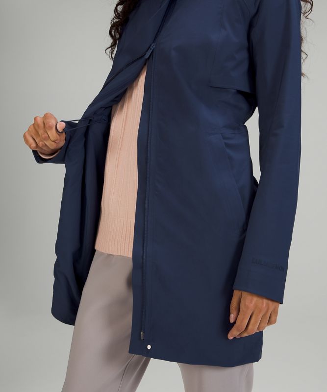 Chaquetas De Lluvia Lululemon Rebel Mujer Night Sea | 04263-REKX