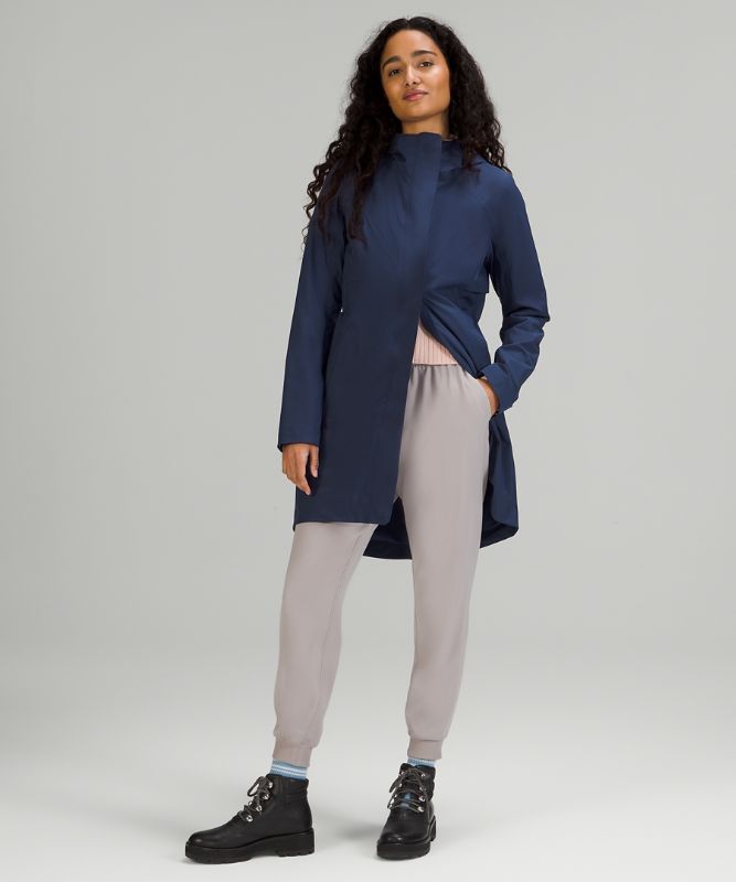 Chaquetas De Lluvia Lululemon Rebel Mujer Night Sea | 04263-REKX