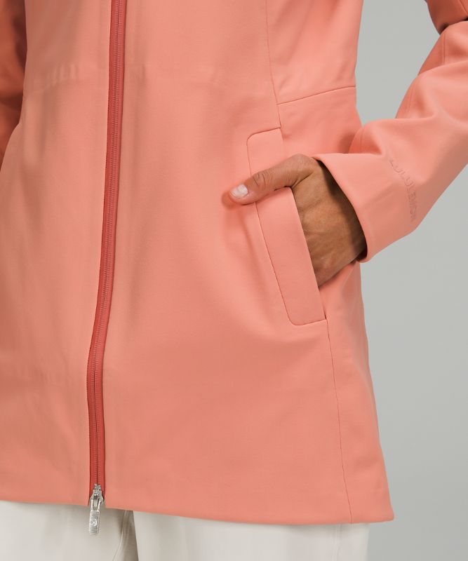 Chaquetas De Lluvia Lululemon RepelShell™ Mujer Rosas | 09837-EQAO