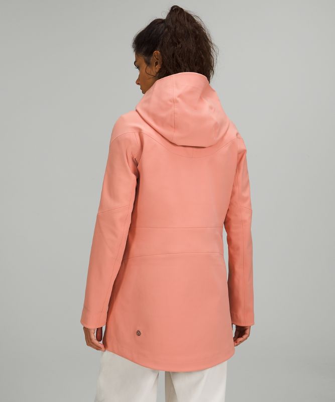 Chaquetas De Lluvia Lululemon RepelShell™ Mujer Rosas | 09837-EQAO