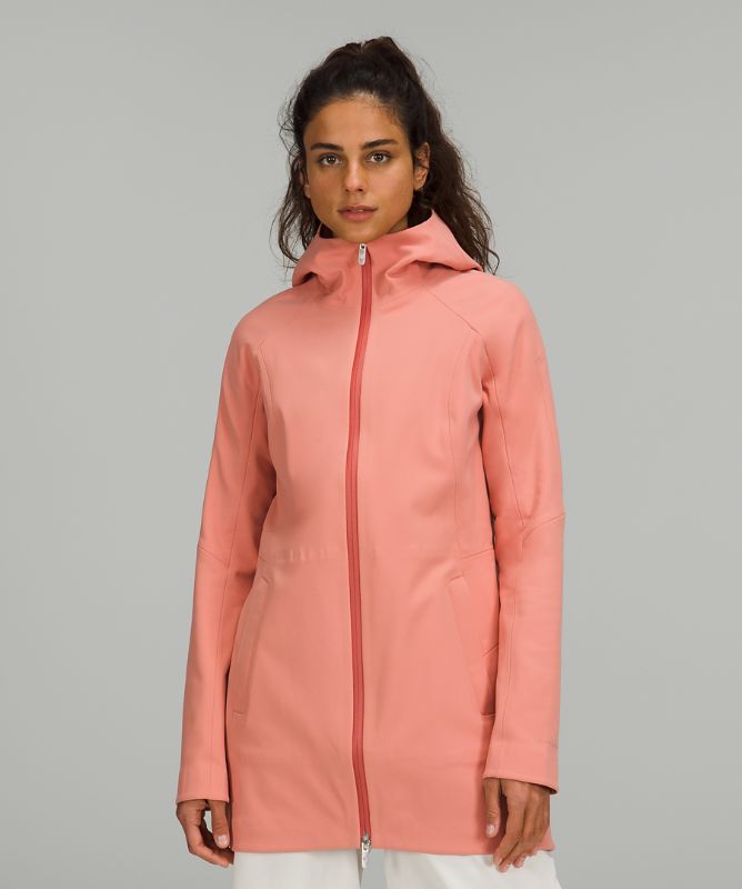 Chaquetas De Lluvia Lululemon RepelShell™ Mujer Rosas | 09837-EQAO