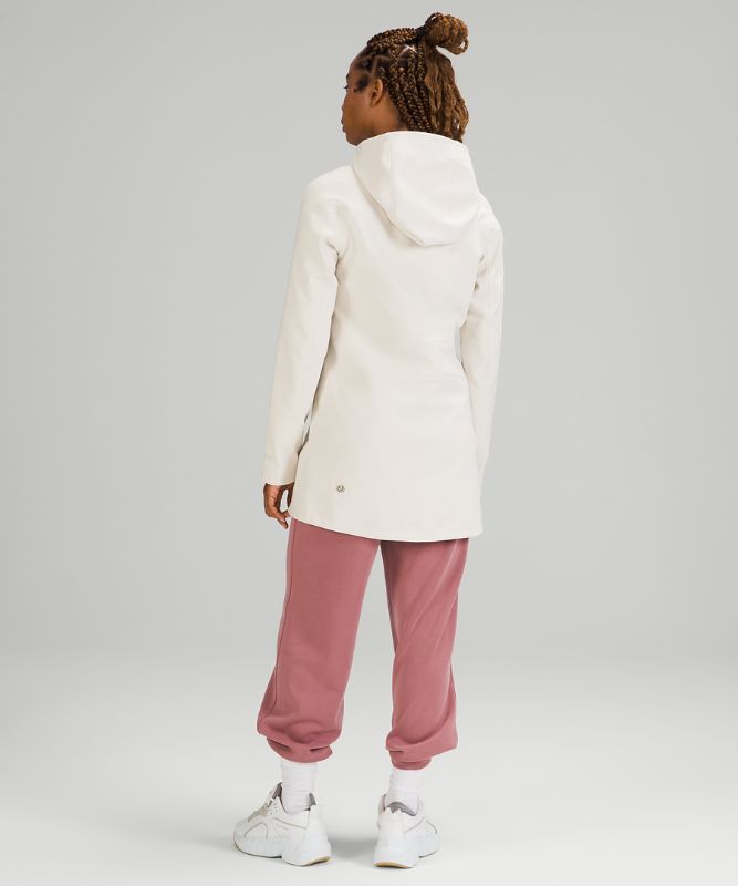 Chaquetas De Lluvia Lululemon RepelShell™ Mujer Blancos | 36418-DOHW