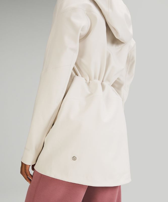 Chaquetas De Lluvia Lululemon RepelShell™ Mujer Blancos | 36418-DOHW