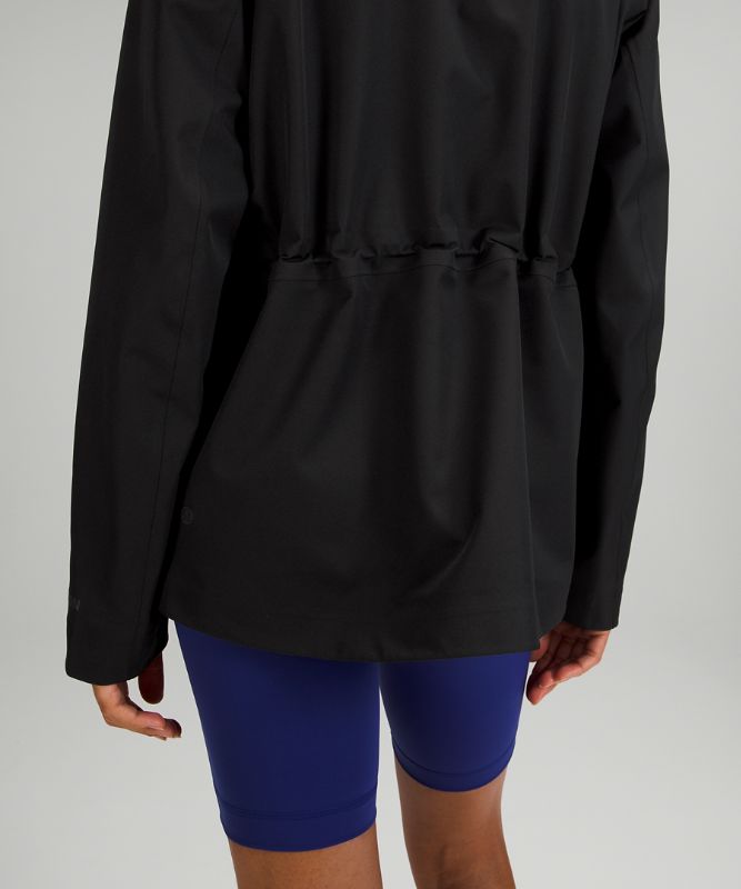 Chaquetas De Lluvia Lululemon StretchSeal Relaxed-Fit Mujer Negros | 98740-JZEU