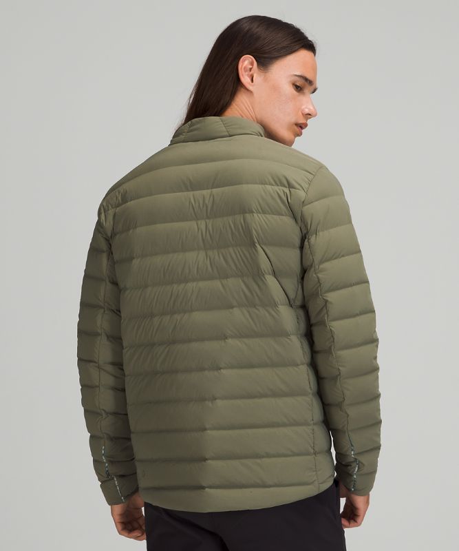 Chaquetas De Plumas Lululemon Navigation Stretch Hombre Verde Oliva | 98162-ZLFJ