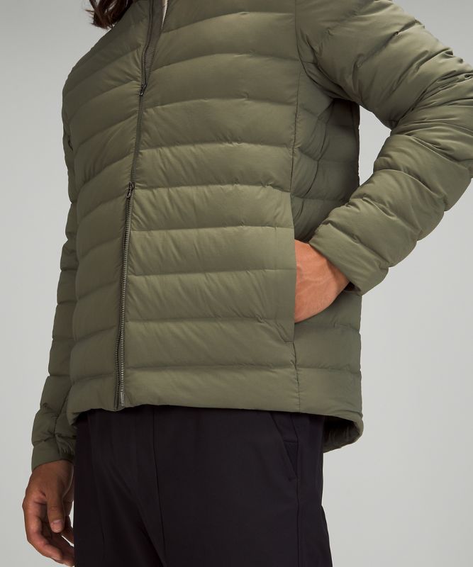 Chaquetas De Plumas Lululemon Navigation Stretch Hombre Verde Oliva | 98162-ZLFJ