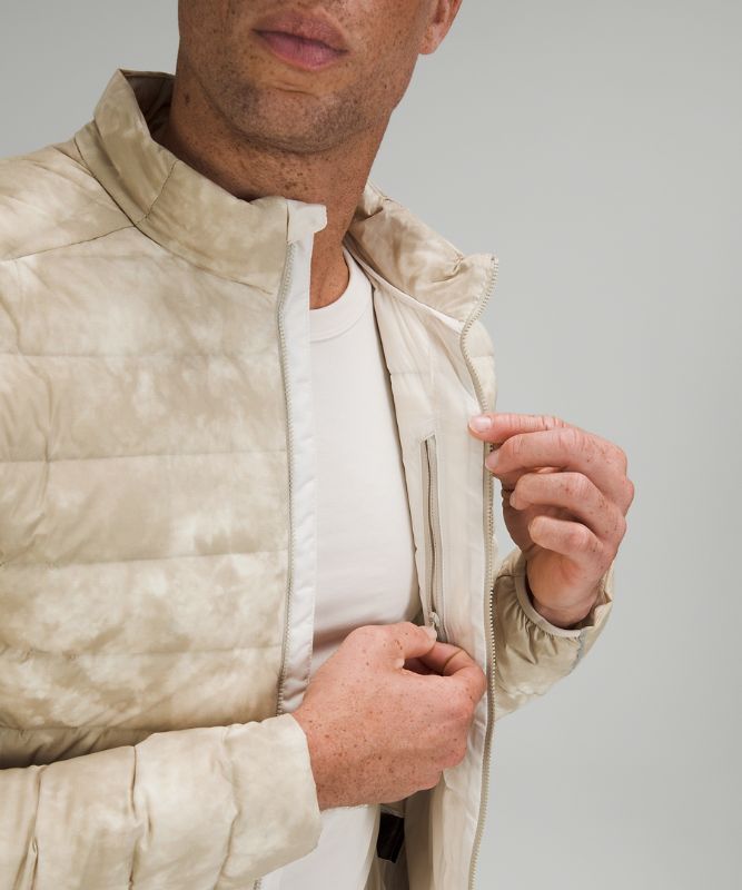 Chaquetas De Plumas Lululemon Navigation Stretch Hombre Blancos Beige | 16287-SKLG