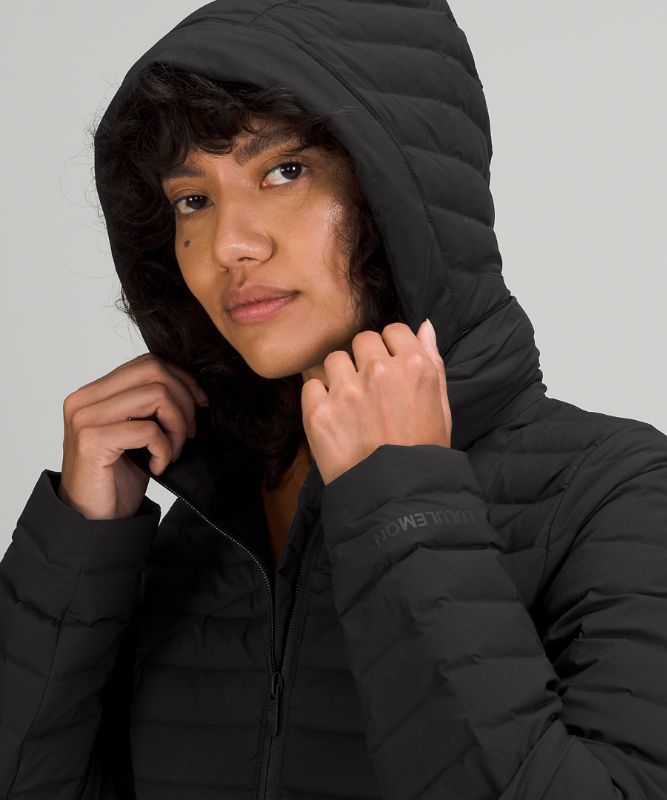 Chaquetas De Plumas Lululemon Pack It Long Mujer Negros | 79563-TEON