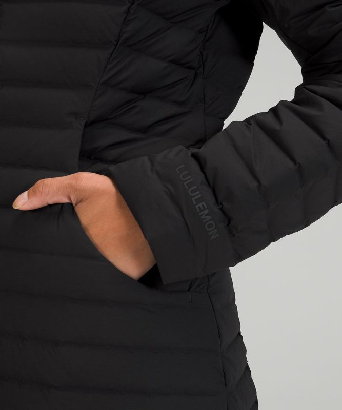 Chaquetas De Plumas Lululemon Pack It Long Mujer Negros | 79563-TEON