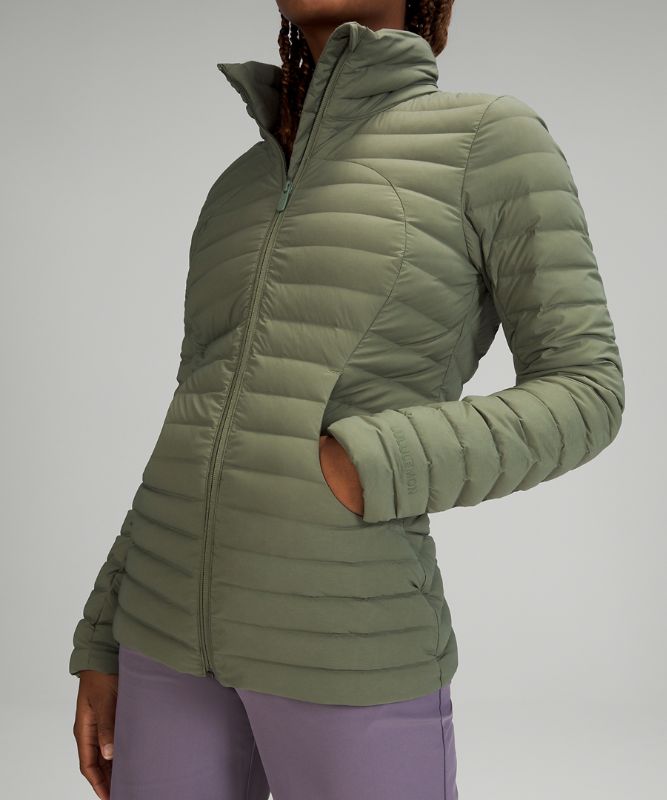 Chaquetas De Plumas Lululemon Pack It Mujer Verdes | 62590-QBSP