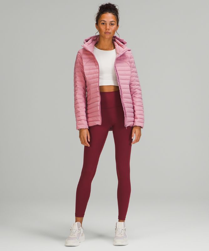 Chaquetas De Plumas Lululemon Pack It Mujer Rosas Grises Marrom | 85267-XKFR