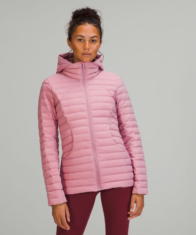 Chaquetas De Plumas Lululemon Pack It Mujer Rosas Grises Marrom | 85267-XKFR