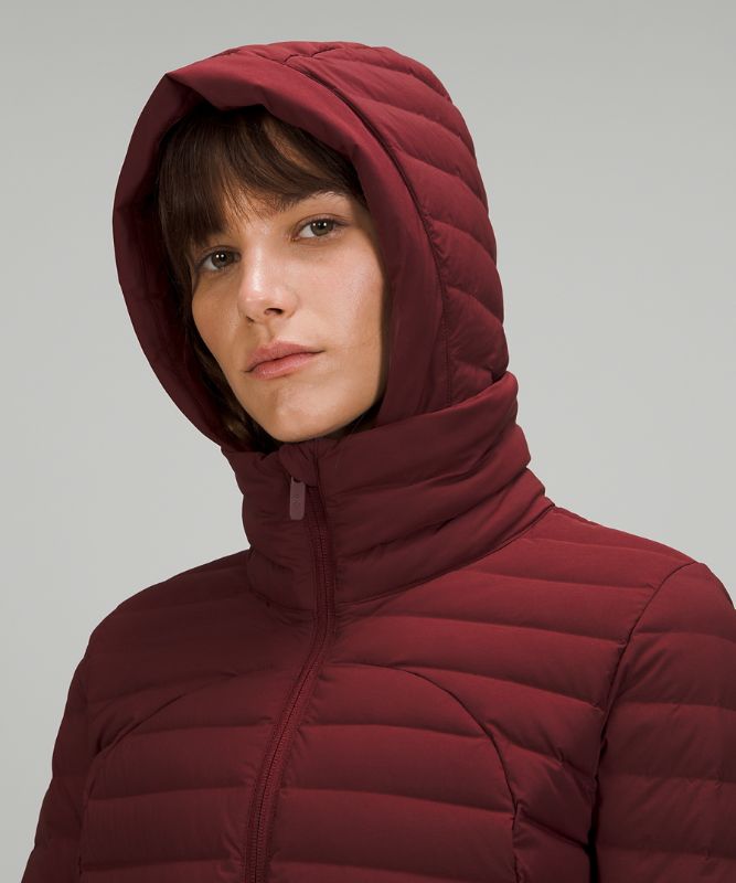 Chaquetas De Plumas Lululemon Pack It Mujer Rojos Vino | 48367-GLOJ